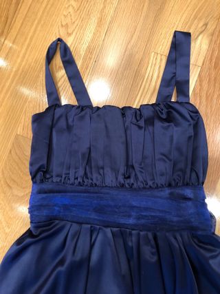 Vestido de fiesta azul