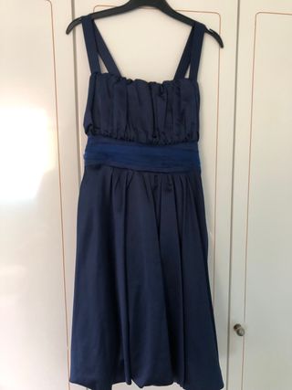 Vestido de fiesta azul