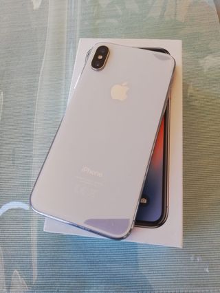 Iphone X 256 GB blanco