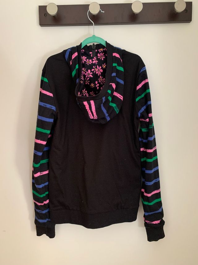 chaqueta reversible desigual talla 10-12 años