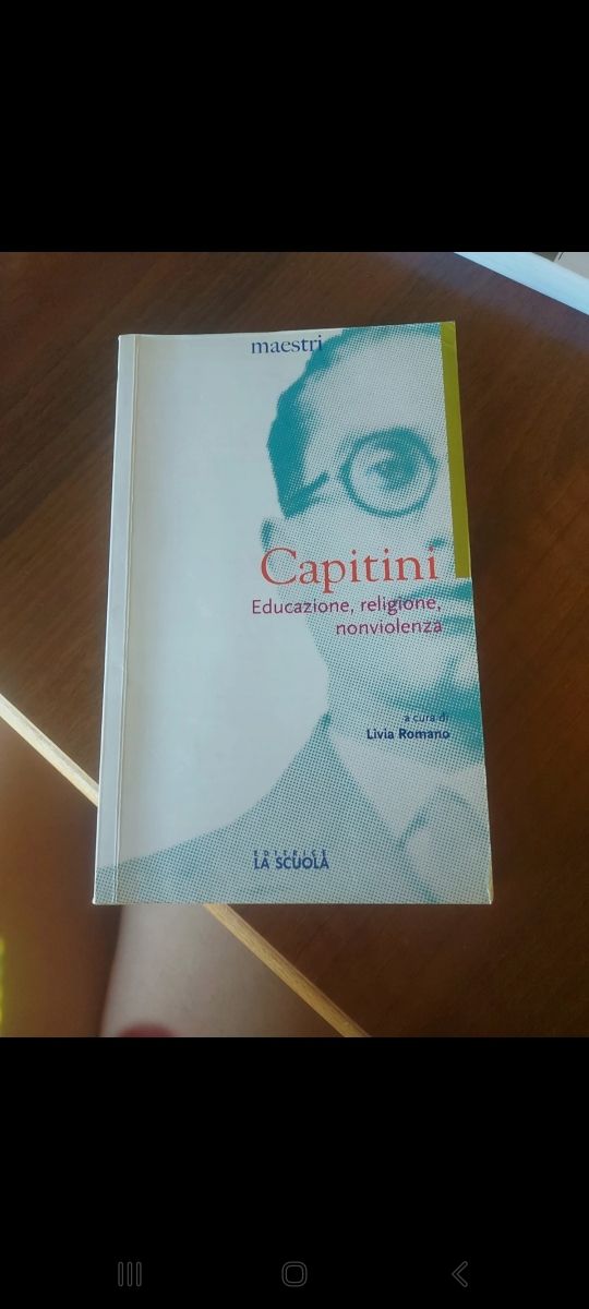 Libro pedagogico su Aldo Capitini