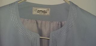 Vestido mujer ceremonia con abrigo. Talla 50