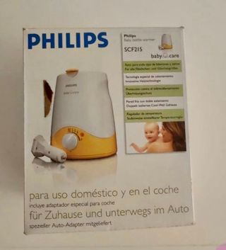 Calienta biberones un solo uso marca Philips