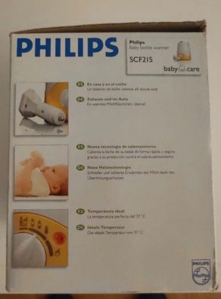 Calienta biberones un solo uso marca Philips