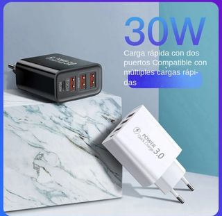 Cargador USB 4 puertos