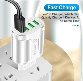 Cargador USB 4 puertos