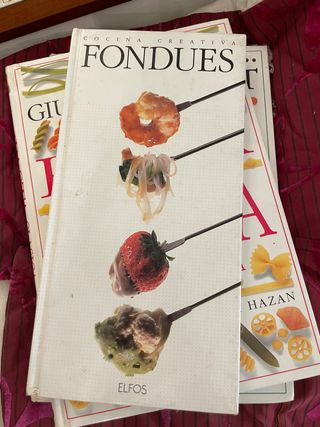pack de tres libros de cocina