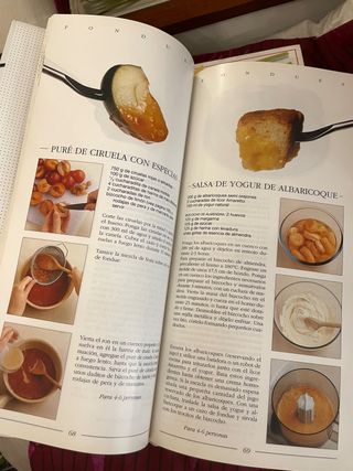 pack de tres libros de cocina