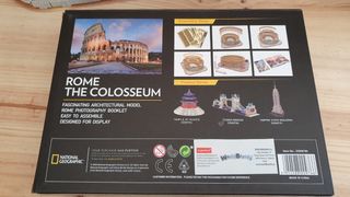 Maqueta Colisseo desmontada