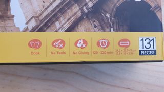 Maqueta Colisseo desmontada