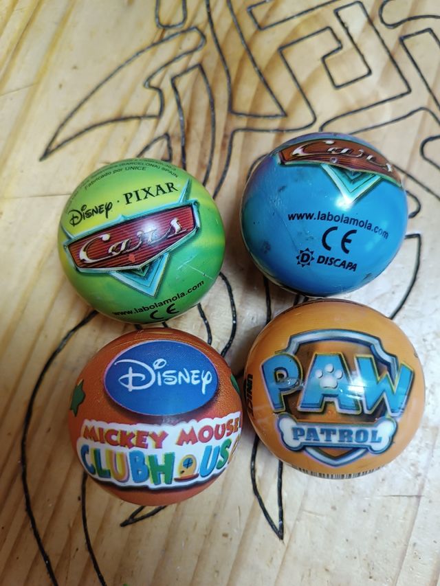 Pelotitas para perros.