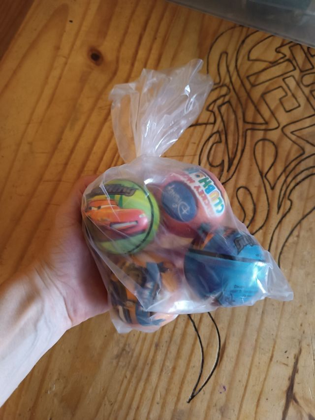 Pelotitas para perros.