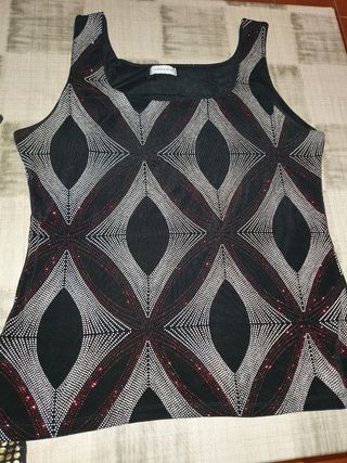 Lote blusas fiesta talla XL