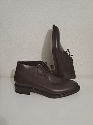 Botín Santoni piel artesanos nuevo