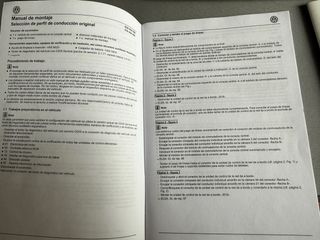 Selector modo conducción VW Golf VII