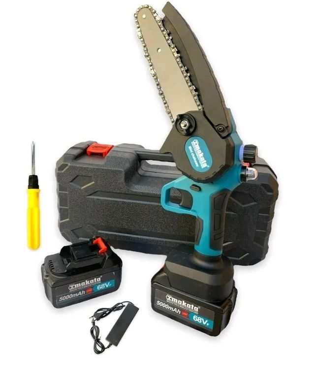 Mini motosega a batteria 8 pollici Lubrificata Oli