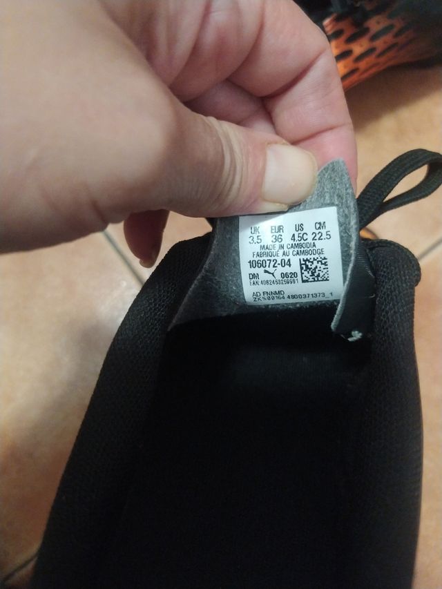 Zapatillas futbol medio taco Puma