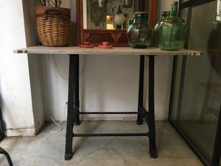 Mesa vintage de taller.