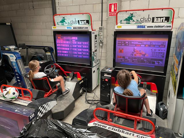 RECREATIVA SEGA CLUB KART DELUXE TWIN