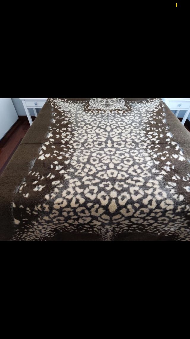 Manta reversible calidad 200x155