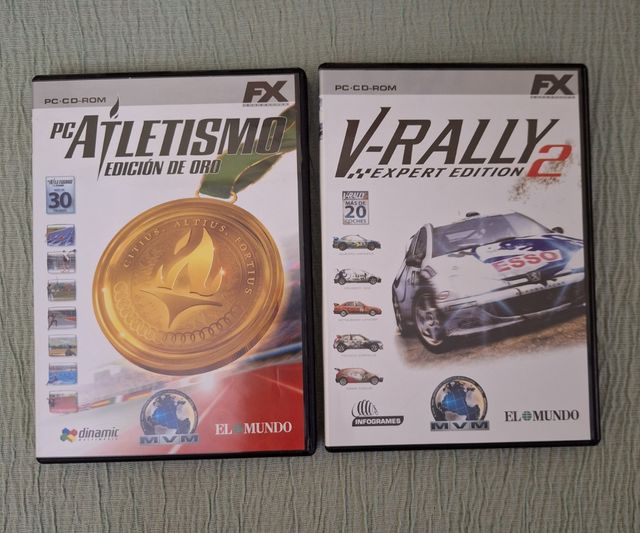 Videojuegos para PC: Atletismo y V-Rally