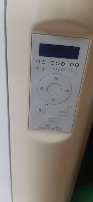 Radiadores de calor azul