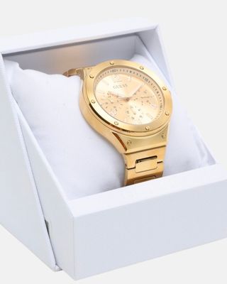 RELOJ GUESS DORADO,  NUEVO A ESTRENAR