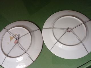 Platos de porcelana