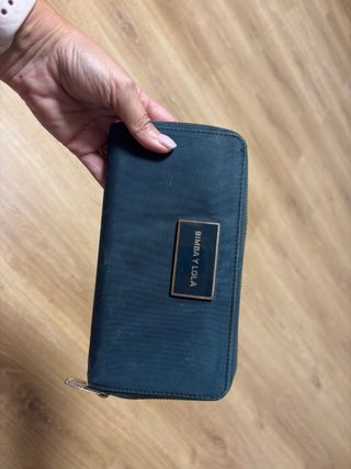 cartera bimba y lola original azul marino