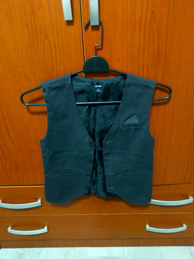 CHAQUETA AMERICANA Y CHALECO PARA NIÑO 10 AÑOS