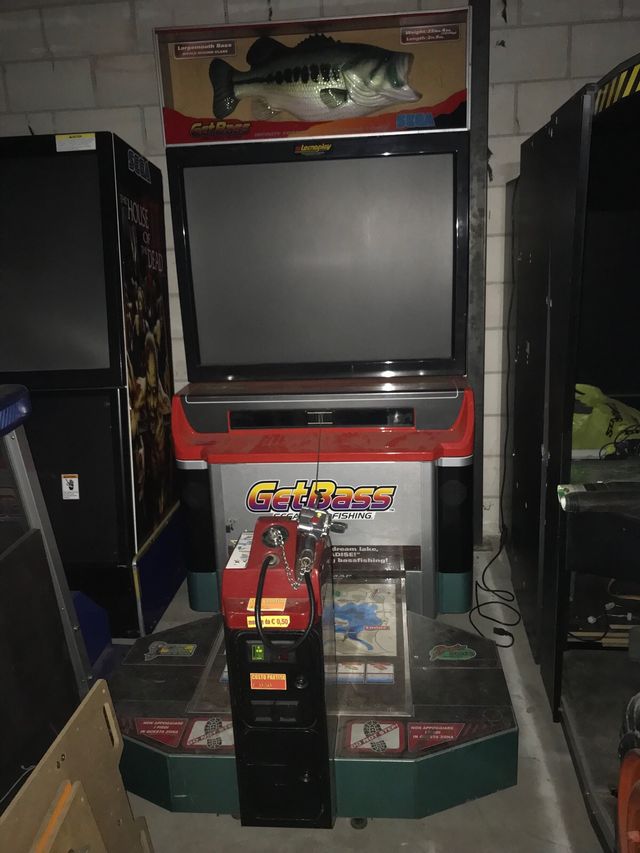 RECREATIVA SEGA BASS FISHING DELUXE