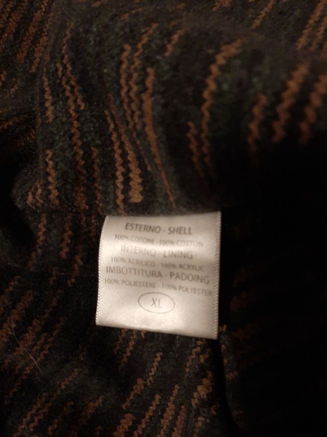 Giubbotto uomo imbottito XL