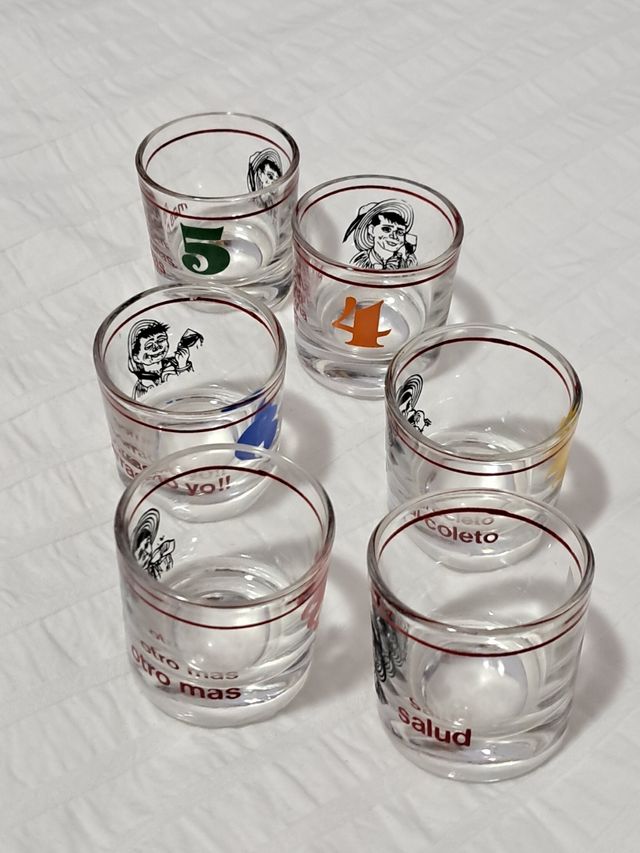 6 vasitos chupito