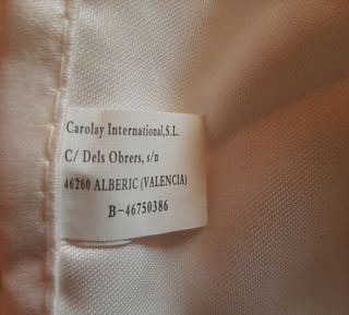 Cortina con ollados crudo