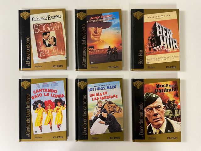 Colección DVDs #4 Cine Clásico El País (34 discos)