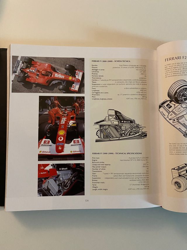 libro Ferrari 1948/2002 italiano/inglese
