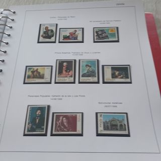España 1991-2000 sellos colección