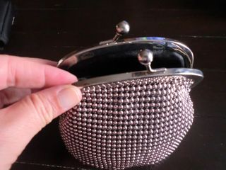 Bolso fiesta plateado