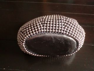 Bolso fiesta plateado