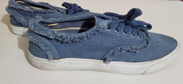 Zapatillas lona vaqueras