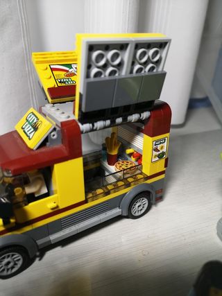 Lego city camión pizza