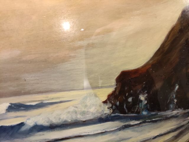 QUADRO OLIO SU TAVOLA 64X44 – MARINA