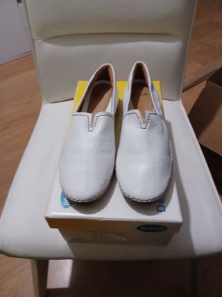 Zapato mocasim em piel 6 y medio