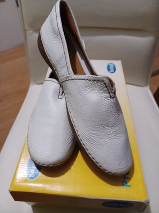 Zapato mocasim em piel 6 y medio