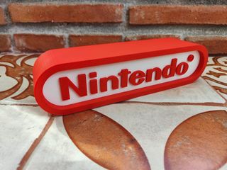 PERSONALIZABLE Lampara Cartel Nintendo ...
