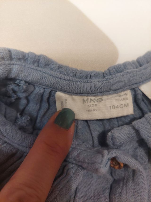 Blusa de niña Mango