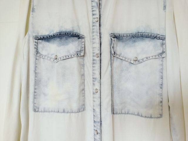 Camisa vaquera Bershka