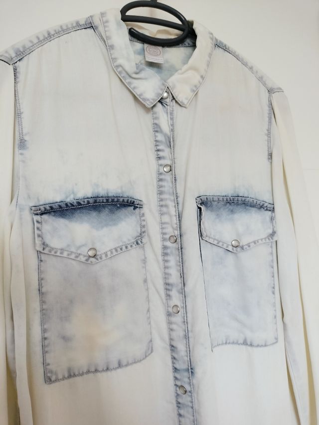 Camisa vaquera Bershka