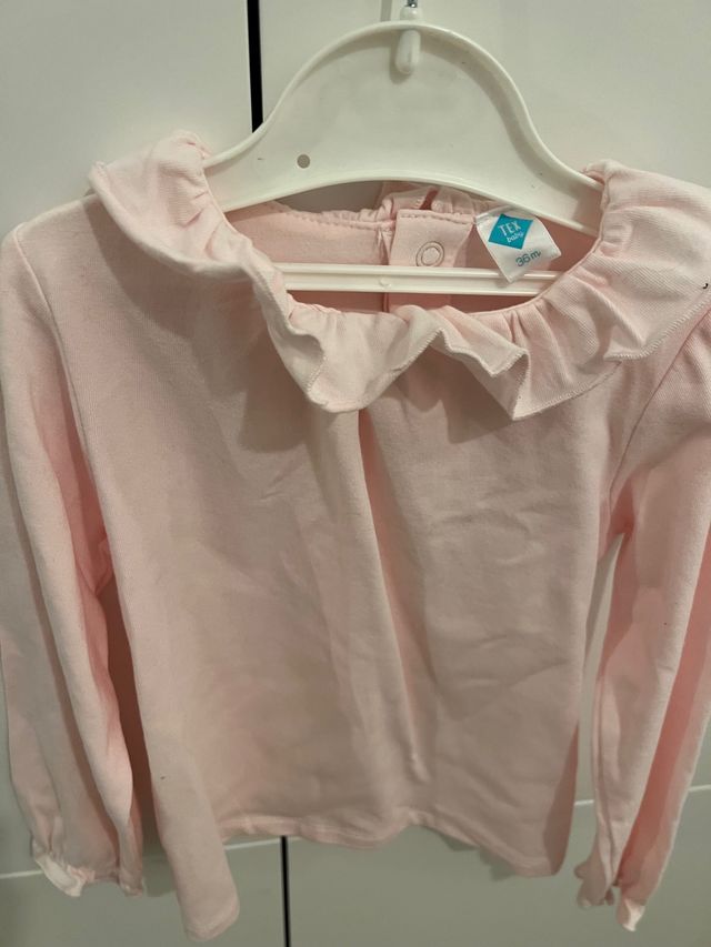 Camiseta Rosa Talla 36 meses