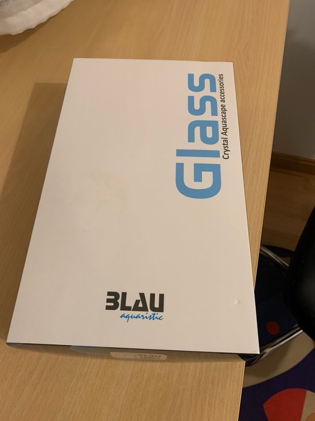 Trompeta salida agua acuario cristal BLAU